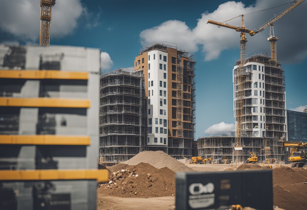 Local authorities and organizations oversee construction sites in Leeds, ensuring compliance and safety